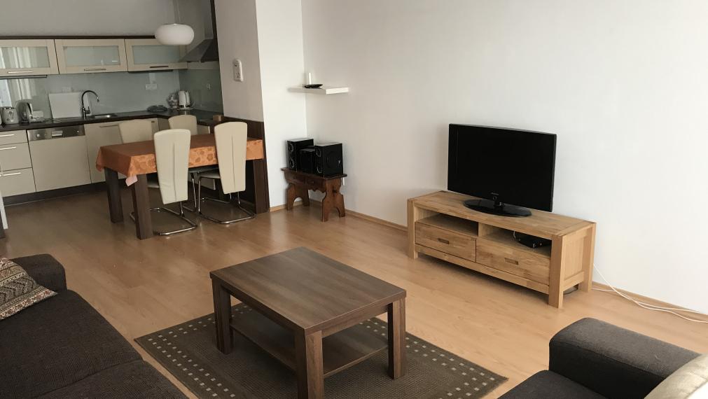 2 izbový byt na začiatku Koliby, novostavba, parking, veľká loggia