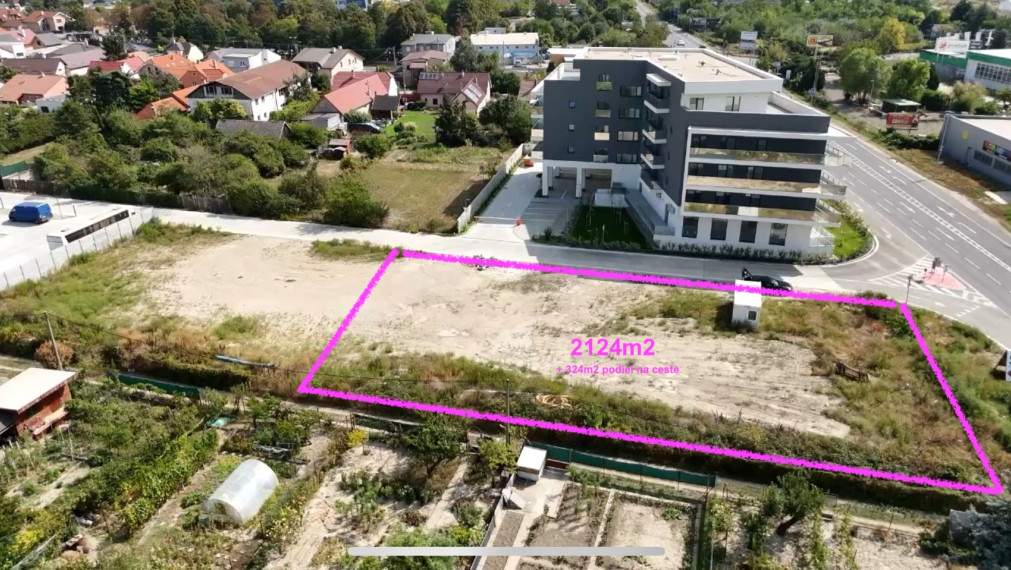 PREDAJ pozemku na komerčné využitie o výmere 2448m2 > Podunajské Biskupice ❇️