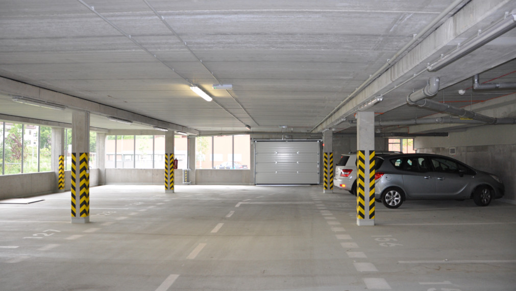 Vyhradené parkovacie miesto v spoločnej garáži - Jégeho 14 BA NIVY