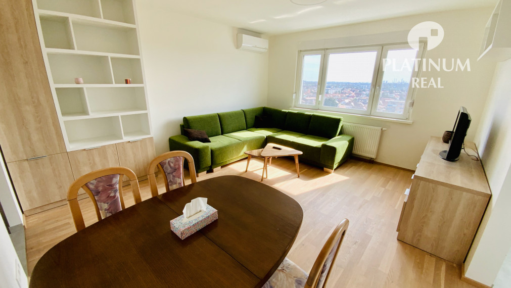 Prenájom slnečného 3-izbového, kompletne zariadeného a zrekonštruovaného bytu v Ružinove ✳️