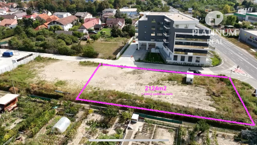 PREDAJ pozemku na komerčné využitie 2448m2 > Podunajské Biskupice ❇️