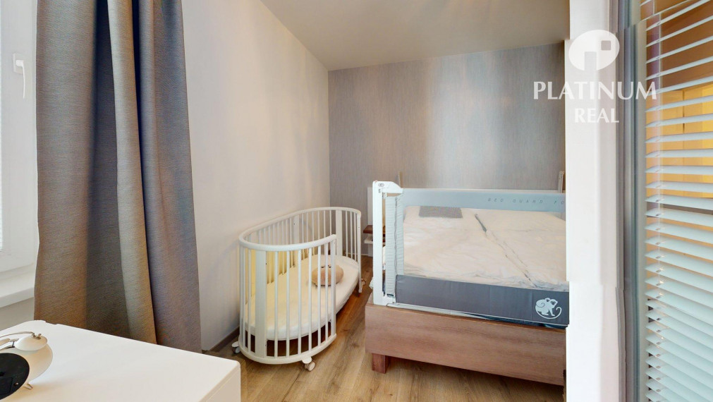 4-izbový byt s parkovaním a 22m2 terasa, Nivy- Jégého ul, 3D prehliadka