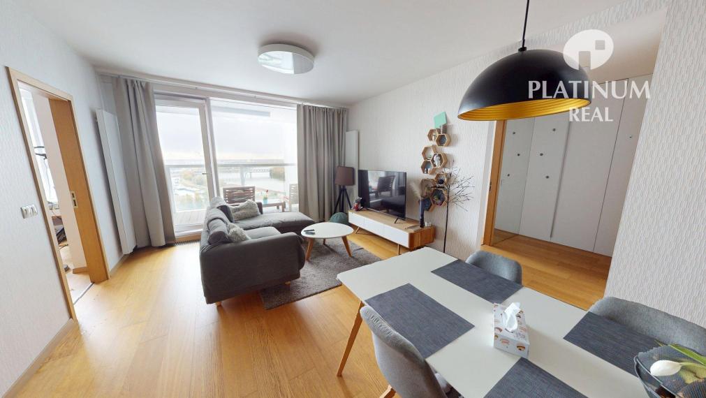 3 izbový byt s terasou a garážou v PANORAMA CITY, 25. poschodie, veža I.