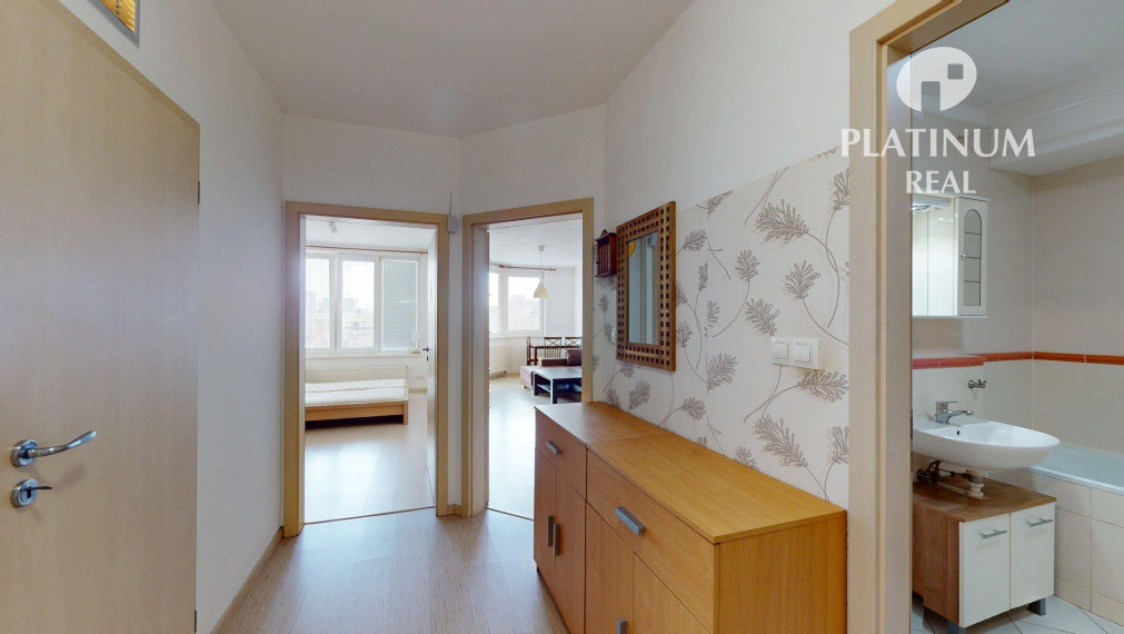 Predaj 2-izbového bytu s parkovaním, Ružinov- Nivy, Jégého ulica, 3D prehliadka