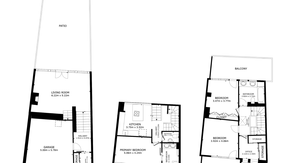 4-izbový  rodinný dom, BA mestská časť Nové Mesto, Krasňany Slanec, Horská ul. ✳️ 3D PREHLIADKA ✳️