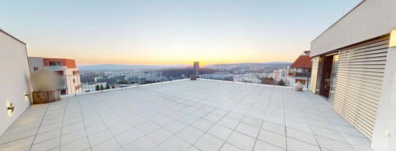 Predaj 5-izbového bytu 120m2 + 130m2 terasy, LifeParkResidence, Drotárska, parkovanie, sklady