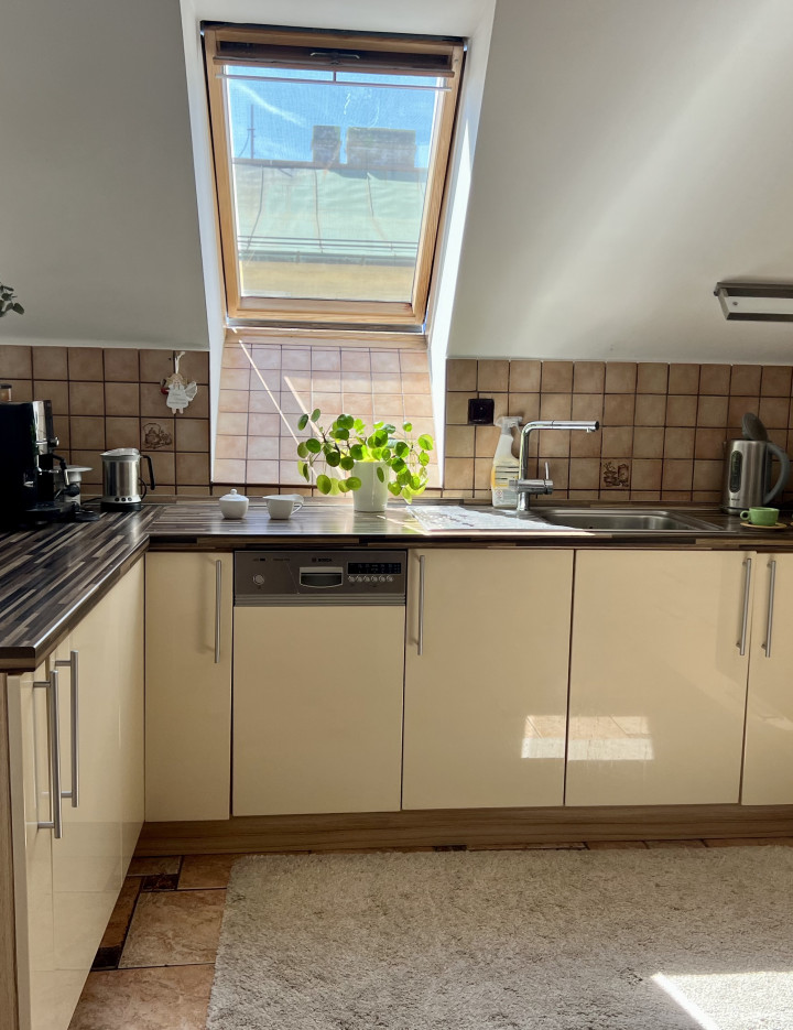 Podkrovný mezonetový byt s terasou, 122 m2, Staré Mesto
