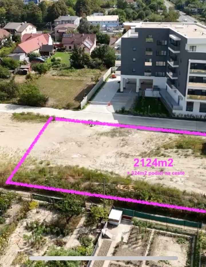PREDAJ pozemku na komerčné využitie o výmere 2448m2 > Podunajské Biskupice ❇️
