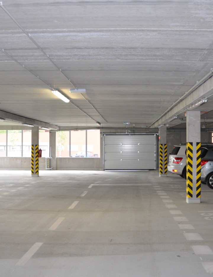 Vyhradené parkovacie miesto v spoločnej garáži - Jégeho 14 BA NIVY